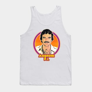 Magnum PI / Retro Aesthetic Design Tank Top